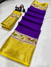 Wow Hit Super Contrast pallu Dola Silk Non Catalog Saree Wholesale Price In Surat

